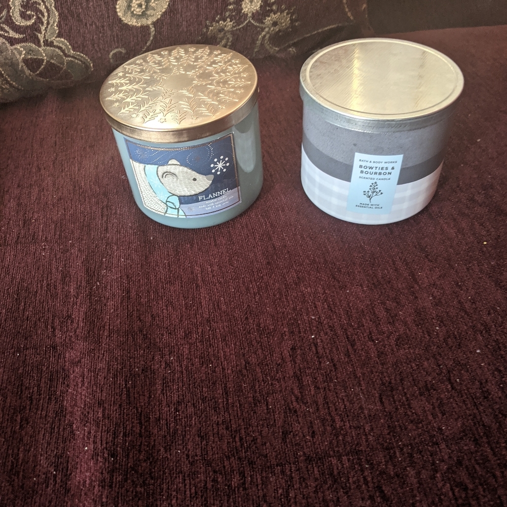 Bath and body works EMPTY candle jars